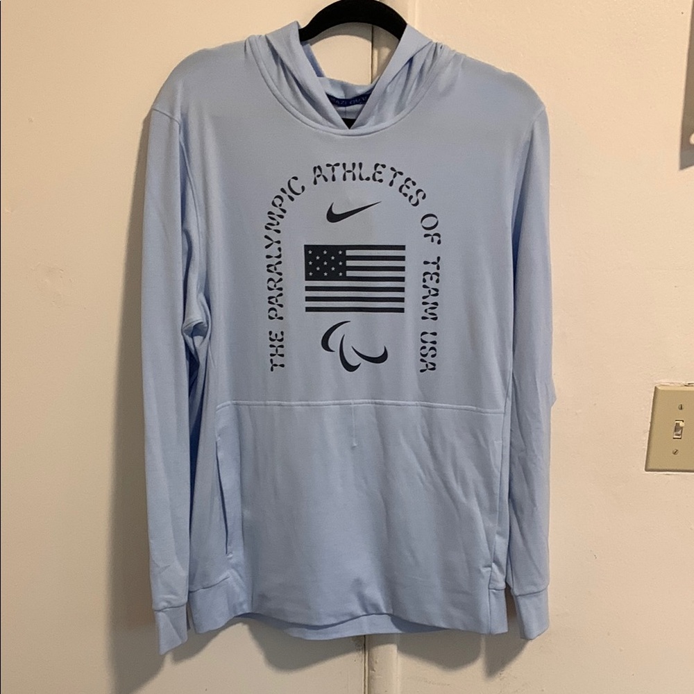 ⚡️Men’s Nike Team USA Powder blue Hoodie! NWT